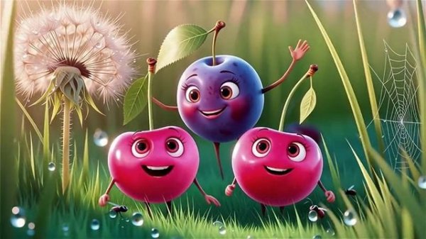 Приключение вишенок