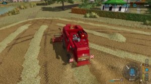 FS-22   Не  родись  болтливым #21    Молотим  свой  лён .