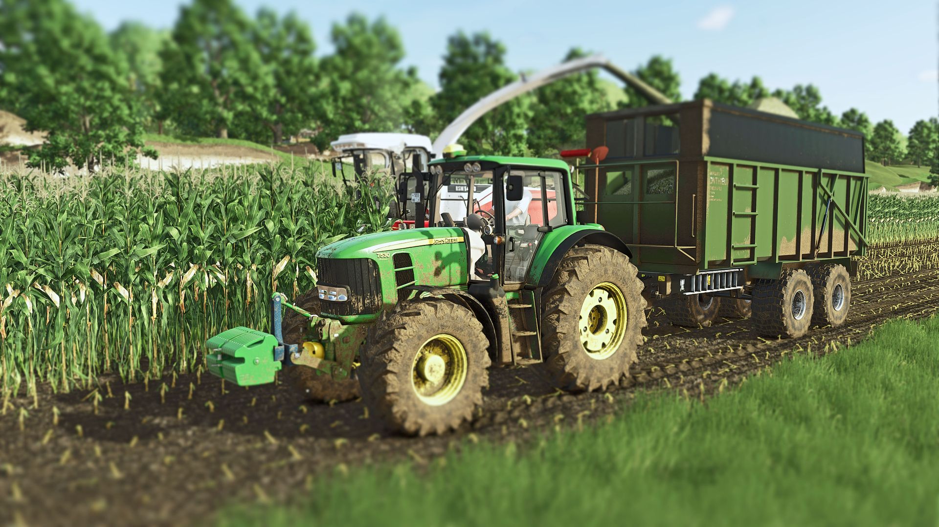 John Deere 7530 FS25 смотреть онлайн