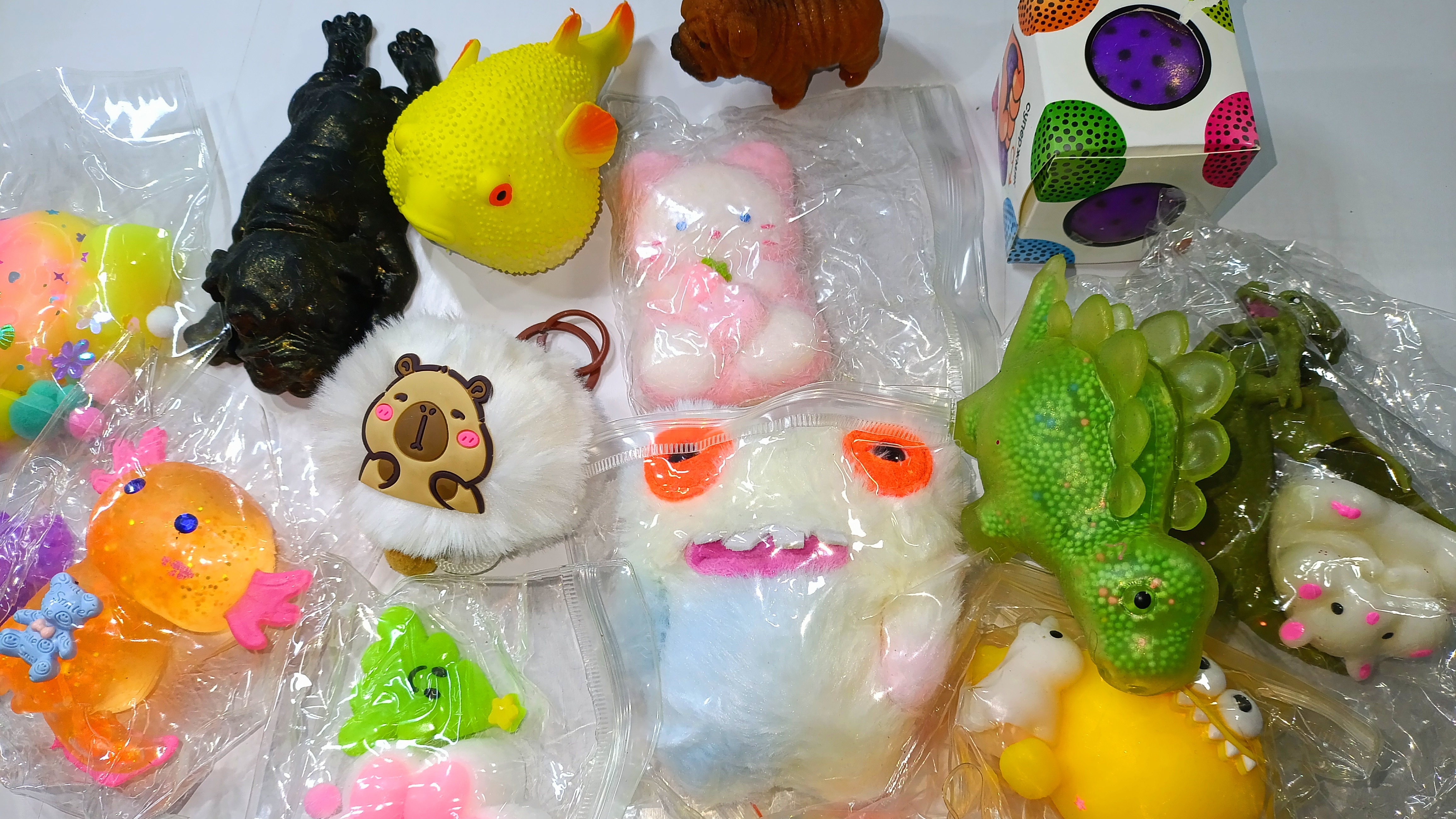 АСМР СКВИШИ лапки 🐾 приятные звуки АСМР сквишей и антистрессов👀🥰 смотреть онлайн