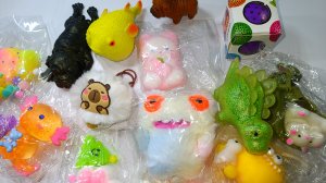 АСМР СКВИШИ лапки 🐾 приятные звуки АСМР сквишей и антистрессов👀🥰