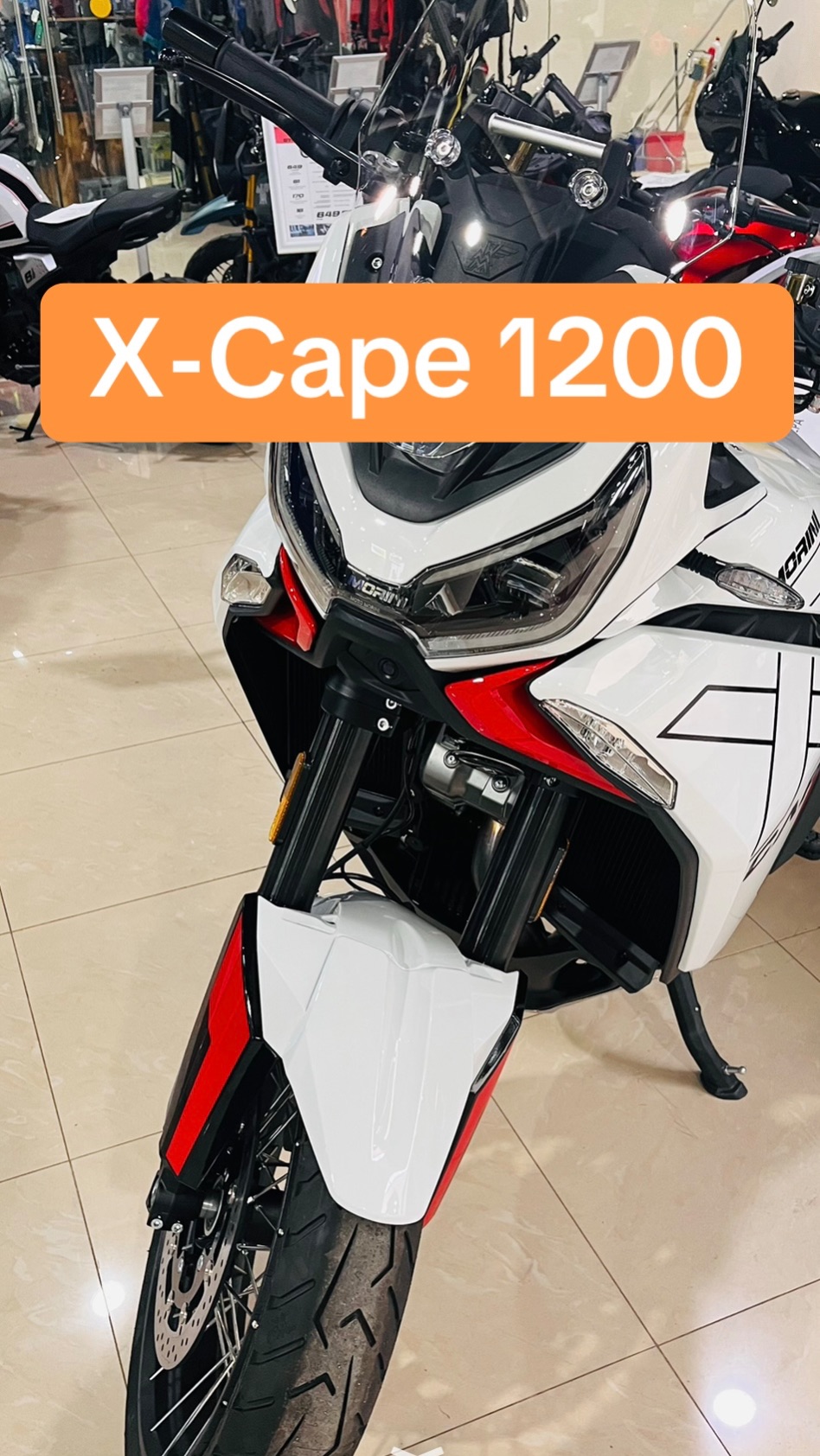 Moto Morini X-Cape 1200 Дождались …..