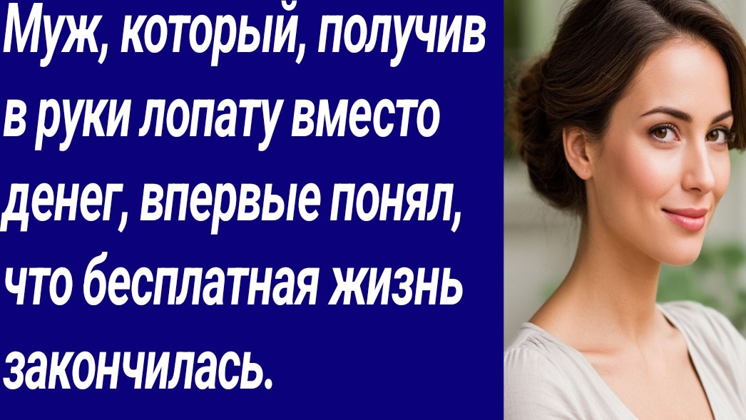 Истории со Смыслом/Муж, который, получив в руки лопату вместо денег, впервые понял.../Аудиорассказ смотреть онлайн