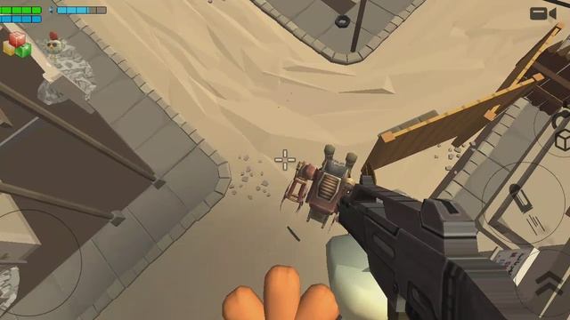 защита от монстров в Chicken Gun