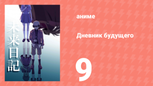 Дневник будущего 9 серия (аниме-сериал, 2011)