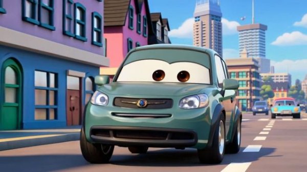 Колеса и приключения: веселая поездка мультик