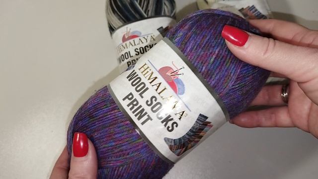 Новые расцветки носочной пряжи ГИМАЛАЙЯ смотреть онлайн