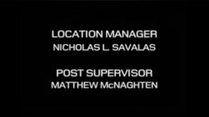 Scare tactics credits