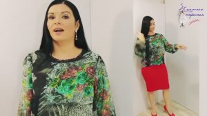 Блузку из шифона на запах без выкройки сшить своими руками.