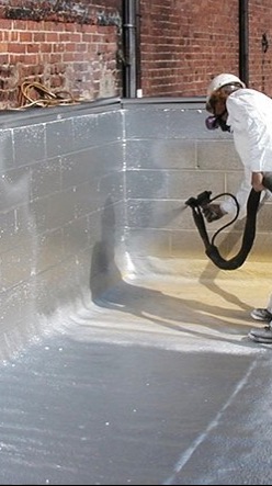 Гидроизоляция кровли полимочевиной