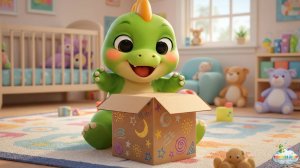 Динозаврик Тоша — ВОЛШЕБНАЯ КОРОБКА — Песенки мультики для малышей