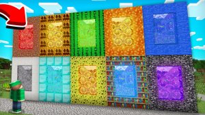 Я НАШЁЛ 10 ПОРТАЛОВ В НОВЫЕ МИРЫ В МАЙНКРАФТ | Риколит Minecraft