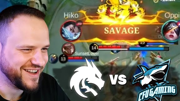 БЕСПОЩАДНЫЙ HIKO! TEAM SPIRIT VS CFU - Mobile Legends