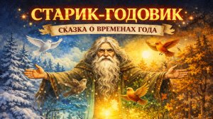Старик-годовик 🌟 Сказка о временах года для детей»
