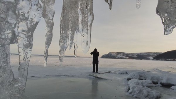 По льду вокруг горы Лепешка