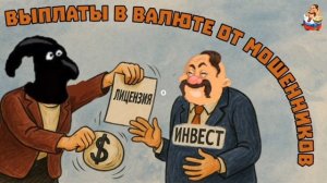 ВЫПЛАТЫ В ВАЛЮТЕ ОТ МОШЕННИКОВ