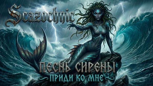 Scazochnic - Песнь сирены. Приди ко мне | Heavy metal | авторские стихи | AI