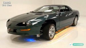 Chevrolet Camaro История трансформации автомобиля