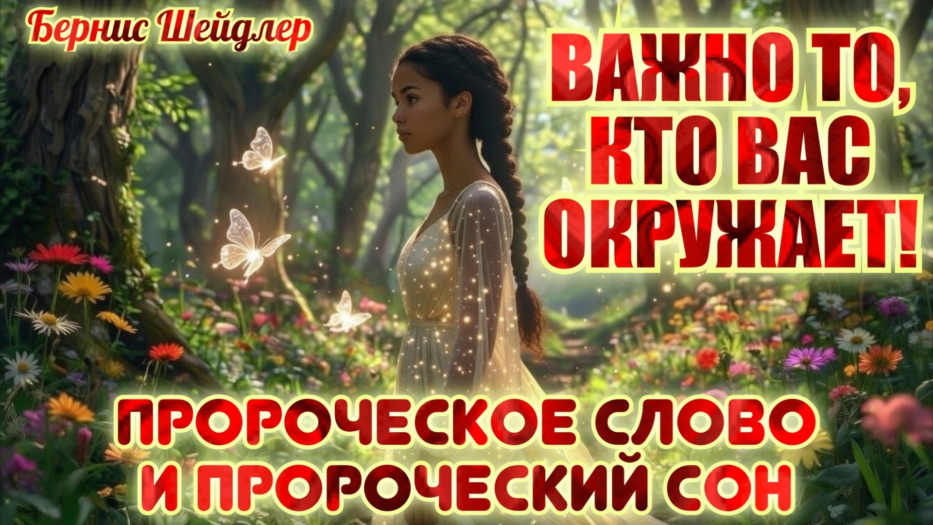 ПРОРОЧЕСКОЕ СЛОВО и ПРОРОЧЕСКИЙ СОН: ВАЖНО ТО, КТО ВАС ОКРУЖАЕТ! Бернис Шейдлер смотреть онлайн