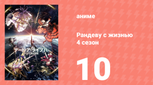 Рандеву с жизнью 4 сезон 10 серия «Девичье время» (аниме-сериал, 2013)