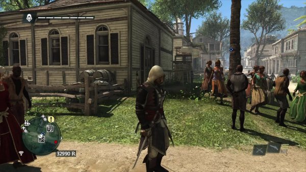 Assassin's Creed IV Black Flag /#14 / Стрим / прохождение на канале GEPGames