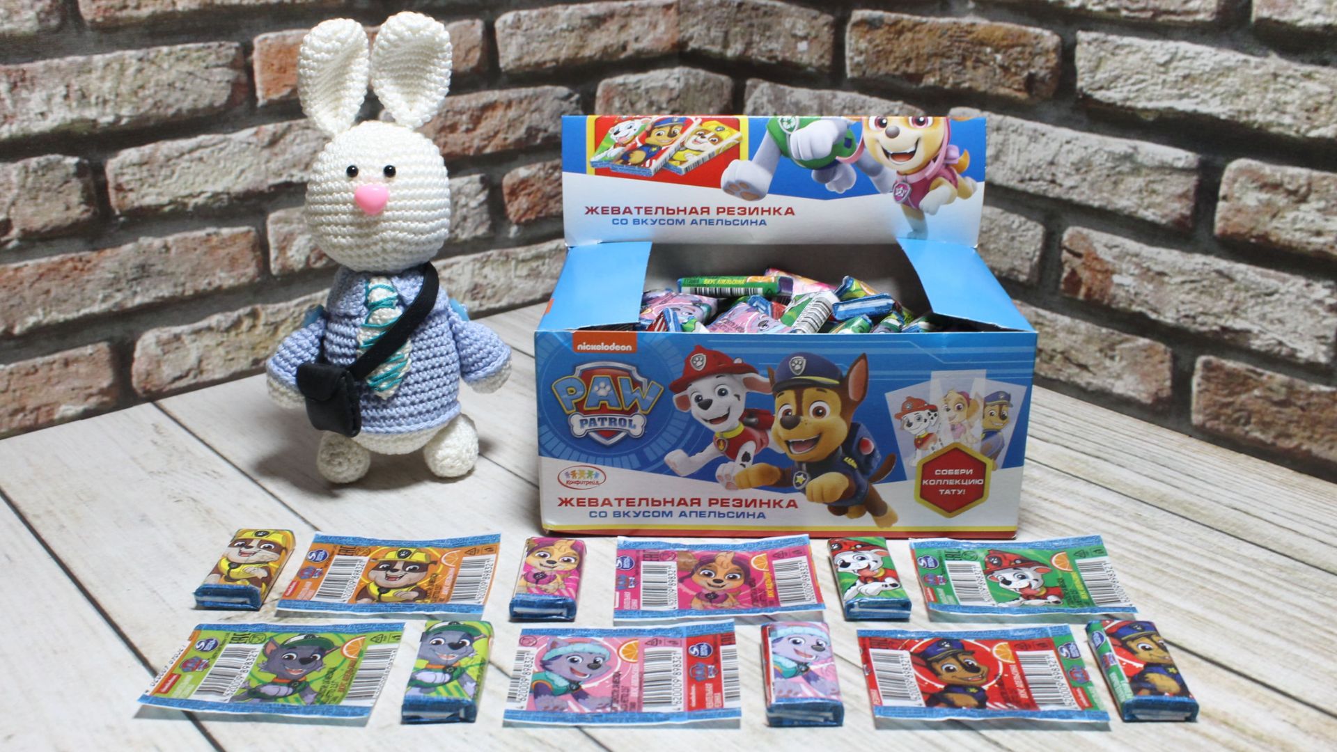 Жевательная резинка «Щенячий патруль» (компания «Конфитрейд») (2 часть)