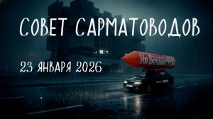 СОВЕТ САРМАТОВОДОВ 23.01.2026. ”МЫ ПРОТИВ АМЕРИКАНСКОЙ ЛИНИИ БЕЙКЕРА-ШЕВАРНАДЗЕ!”