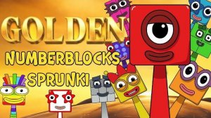 КАК ВЫГЛЯДЯТ ЦИФРЫ В СТИЛЕ GOLDEN? Sprunki переосмысливает Numberblocks 1-10 РЕАКЦИЯ