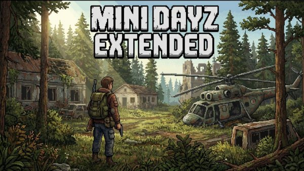 Первый ОБЗОР Геймплея - Mini DayZ Extended