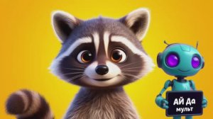 АЙ да мульт - Енот. Весёлая песенка мультик про енота