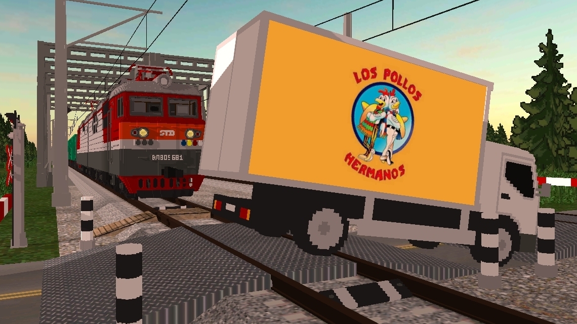 Авария в игре SkyRail от разных лиц смотреть онлайн