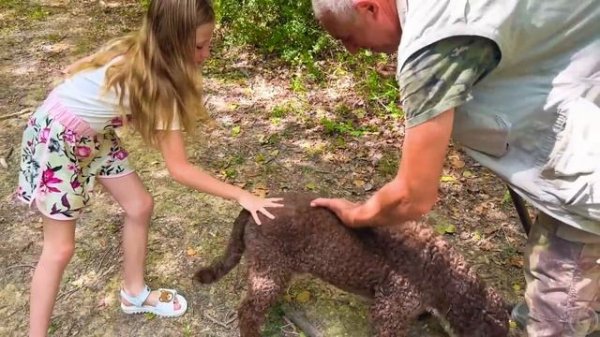 Настя и папа Италии мороженое