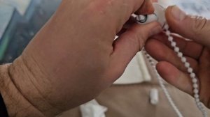 Ремонт шариковой цепи у рулонных штор