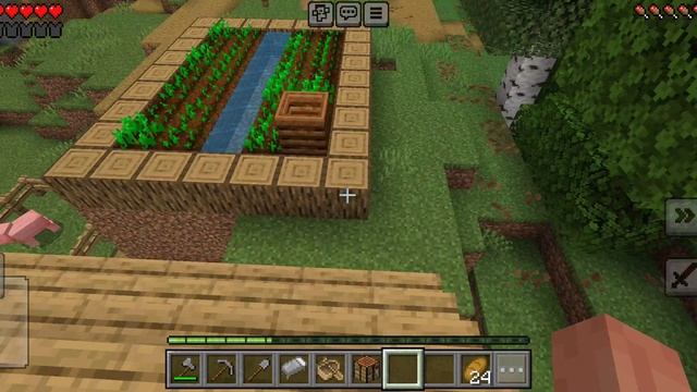 играю в Minecraft Trial