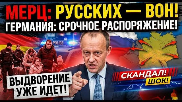 ГЕРМАНИЯ ВЫДВОРЯЕТ ВСЕХ МИГРАНТОВ! Срочное обращение к нашим гражданам. смотреть онлайн