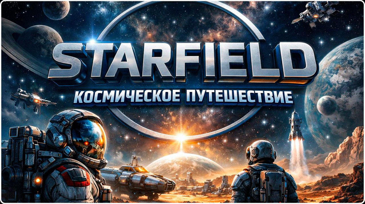 Starfield - Космическое Путешествие в Бескрайнем космосе - Часть 2 смотреть онлайн