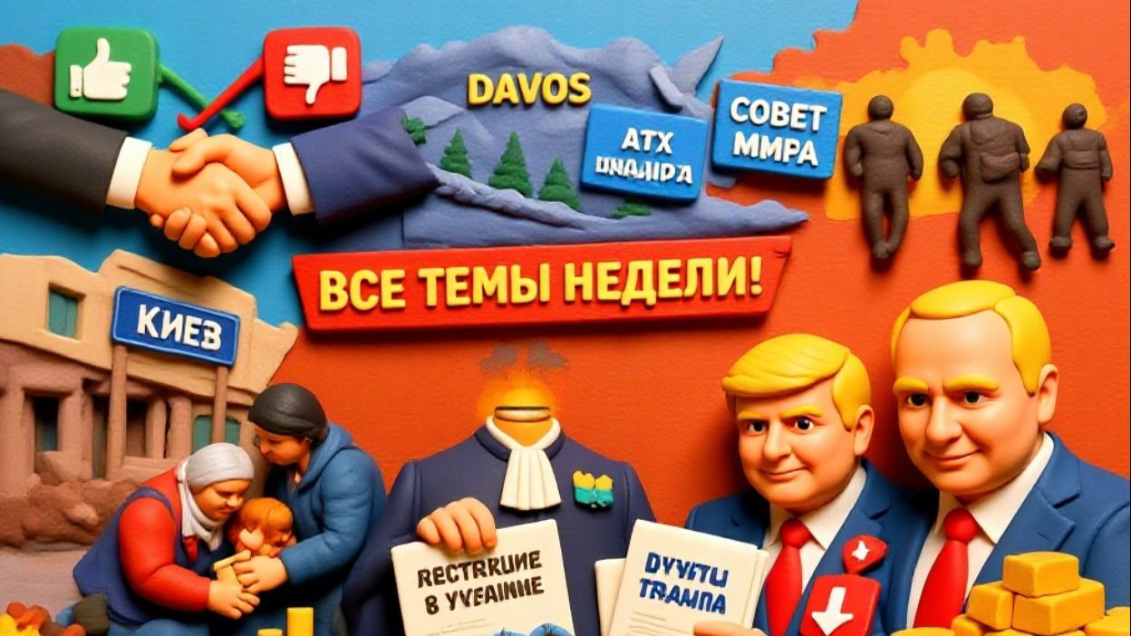 БОРТИК- Последний вопрос переговоров. Корпорация Трампа. Война В Киеве.Гримасы Давоса. смотреть онлайн