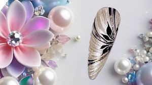 Изящный зимний нейл-арт. МК