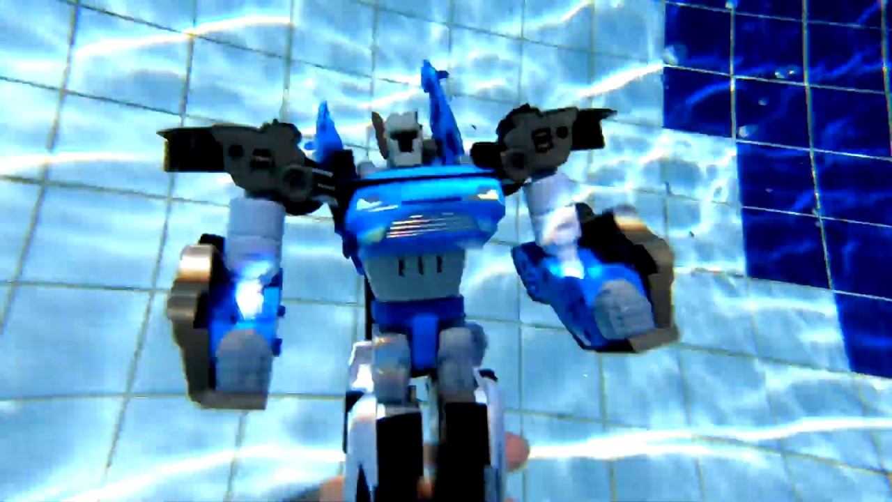 Тобот Тритан новый сезон в АКВАПАРКЕ! Тоботы Роботы машинки на горках! Tobot TRITAN включить щит смотреть онлайн