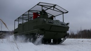 Зимние испытания санитарной машины на базе шасси 502ТБ, Музей отечественной военной истории