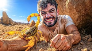 Укушен пустынным скорпионом. Самые болючие укусы