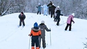 Первый зимний выезд в Экопарк