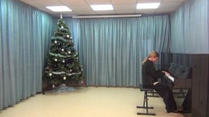 Ефименко Татьяна И. С. Бах Двухголосная инвенция F-Dur, К. Черни-Гермер Этюд №6 из 2 тетради