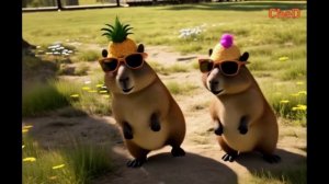 ДВЕ ВЕСЁЛЫХ КАПИБАРЫ. Песни от ЧеДа. Лучшая песня 2026.