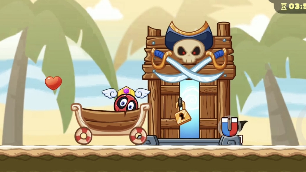 Мультик страна красных шаров.Красный шарик.🎈 Игра для детей смотреть онлайн