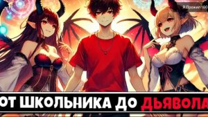 Я Прожил 100 Дней От Школьника до Дьявола в Майнкрафт