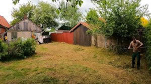 Не ожидал НАЙТИ каменную ТЕРРАСУ под слоем густой травы