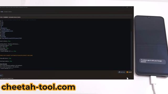 Reset FRP Samsung Android 16 via MTP Mode (Newest Method) by Cheetah Tool Pro