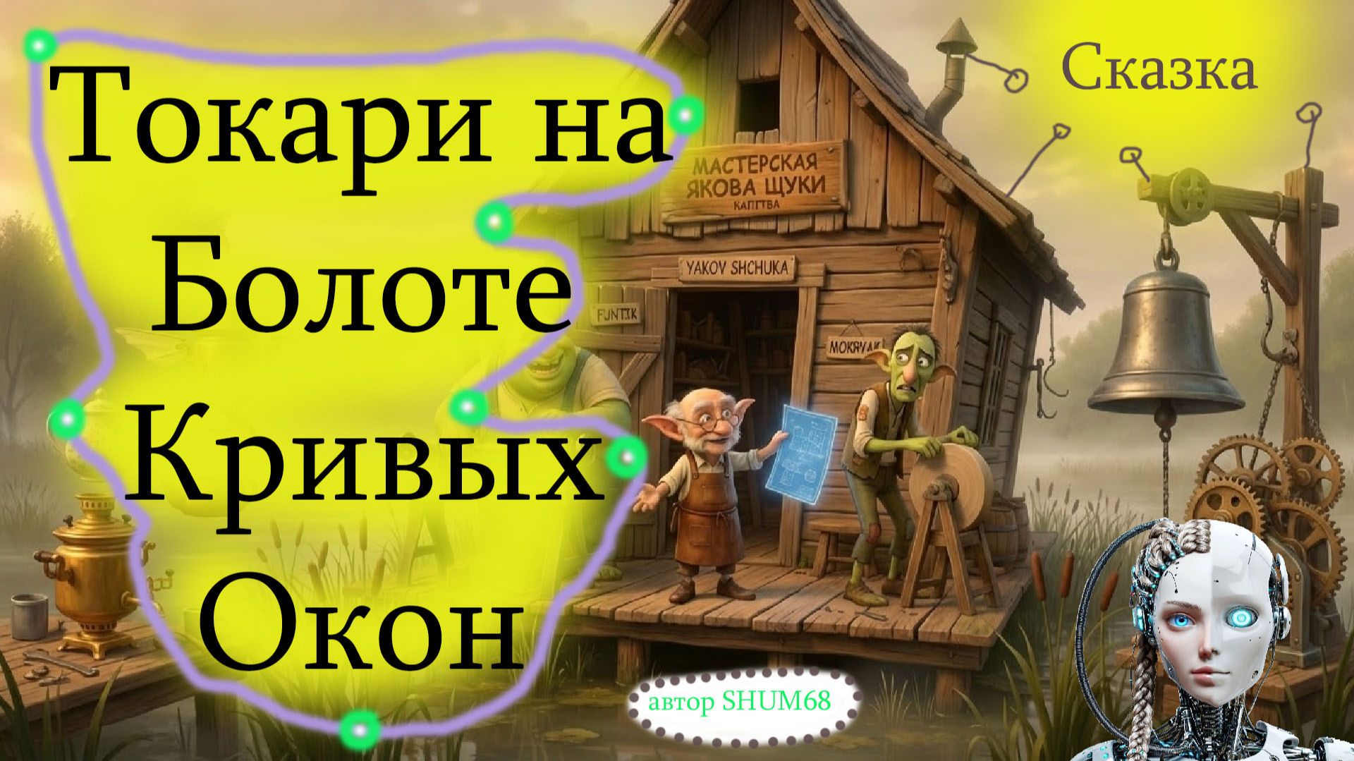 Аудиосказка «Токари на Болоте Кривых Окон» смотреть онлайн