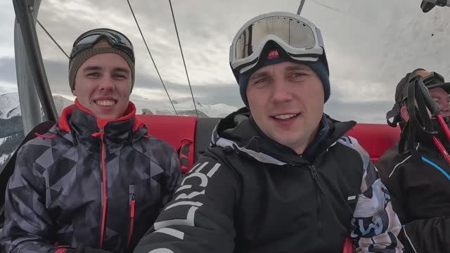 Архыз 2024 Катание на лыжах смотреть онлайн